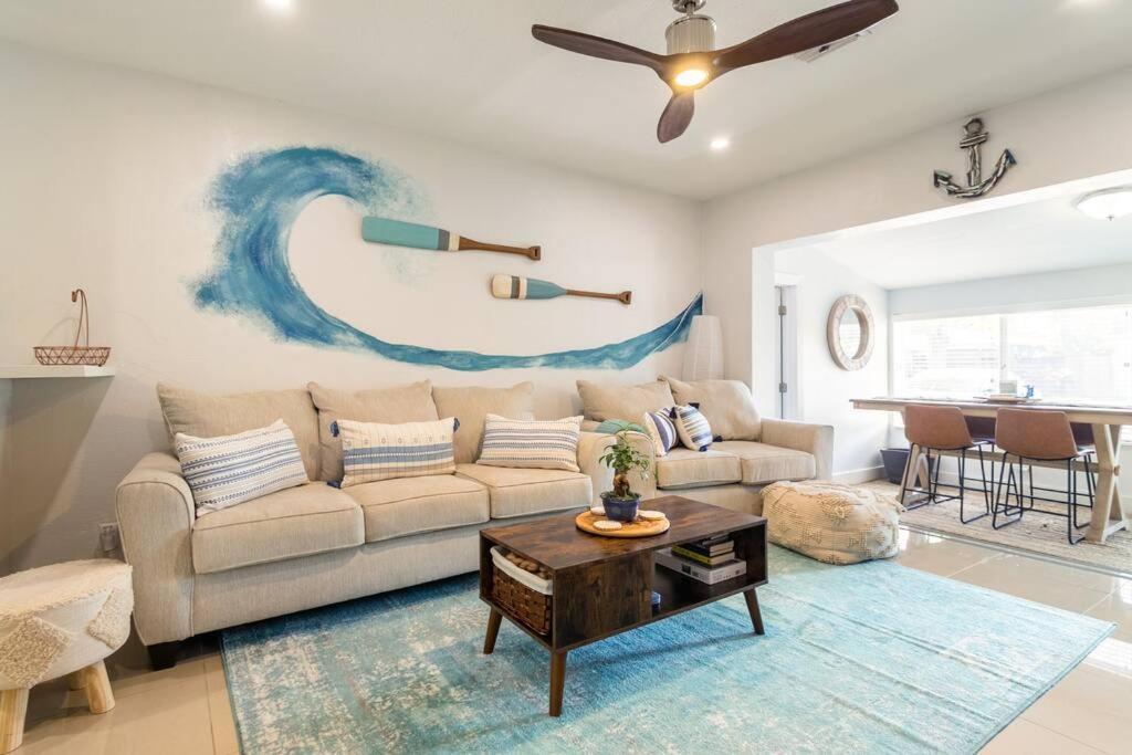 Central Nautical Themed 4 Bed 2 Bath Home Fort Lauderdale Zewnętrze zdjęcie