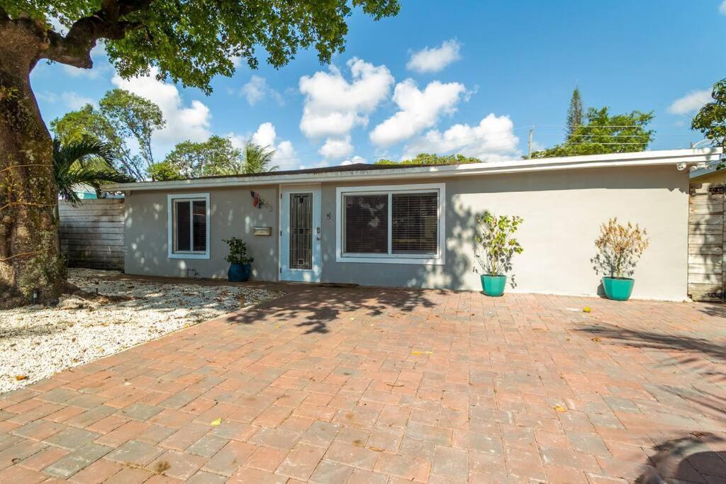 Central Nautical Themed 4 Bed 2 Bath Home Fort Lauderdale Zewnętrze zdjęcie